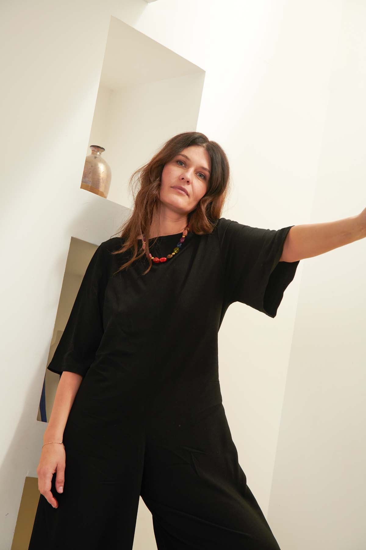 Kamila fait du 36 et porte une taille S*