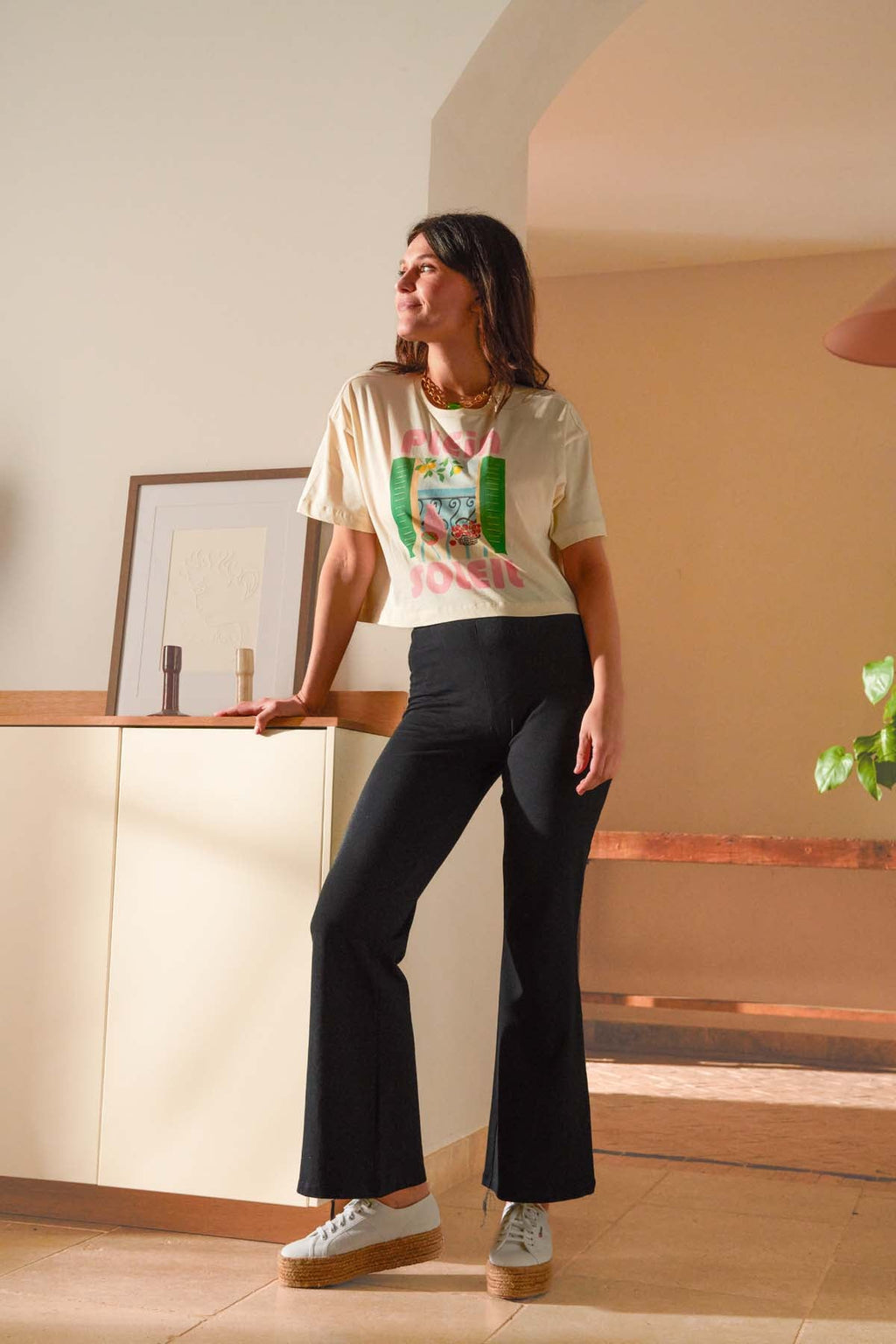 Kamila fait du 36 et porte une taille S*