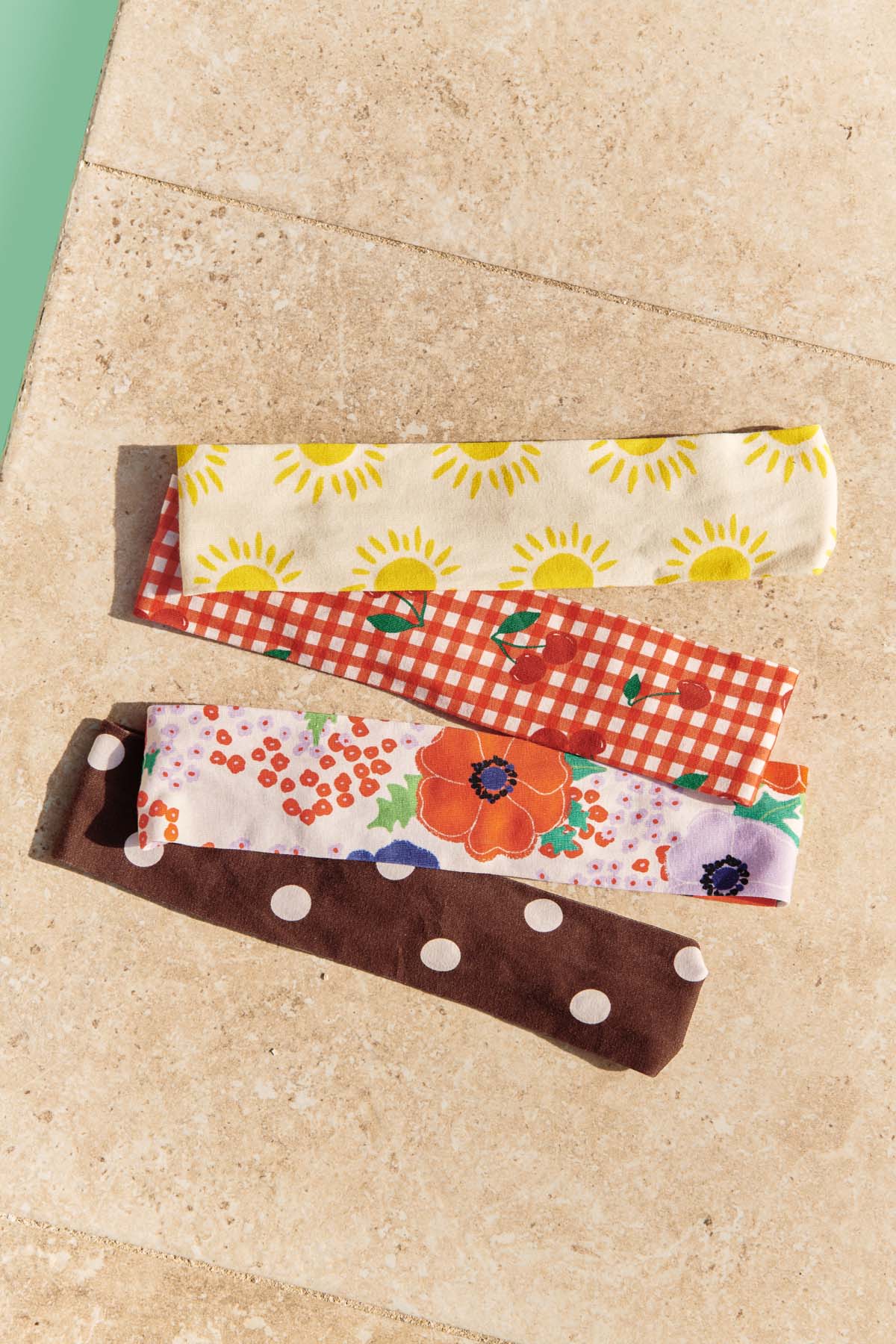 Bandeau Coton BIO - Pois Marron