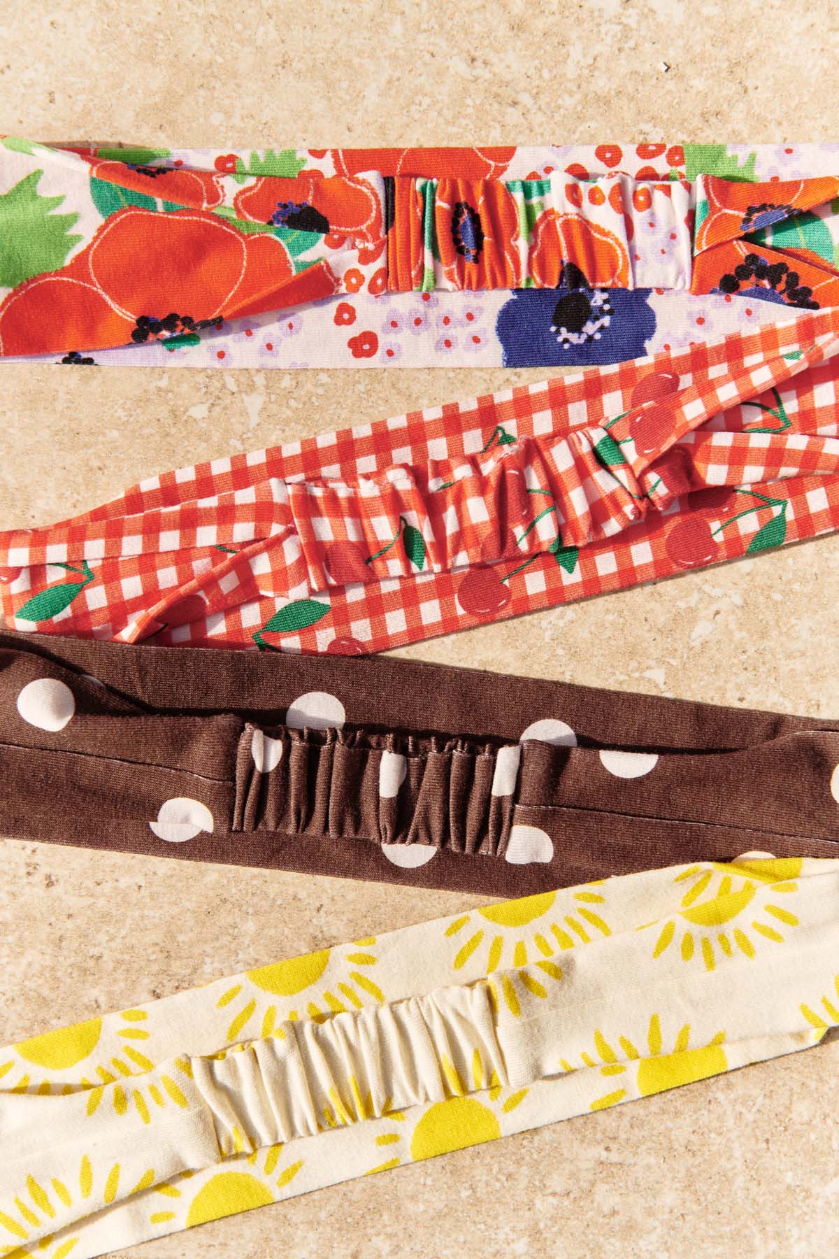 Bandeau Coton BIO - Pois Marron
