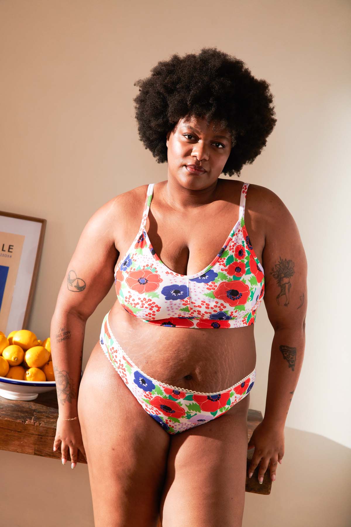Tiffany fait du 48 et porte une taille 3XL*