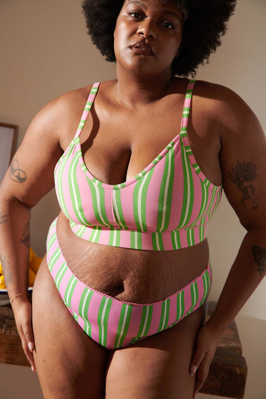 Tiffany  fait du 105E et porte une taille 3XL*