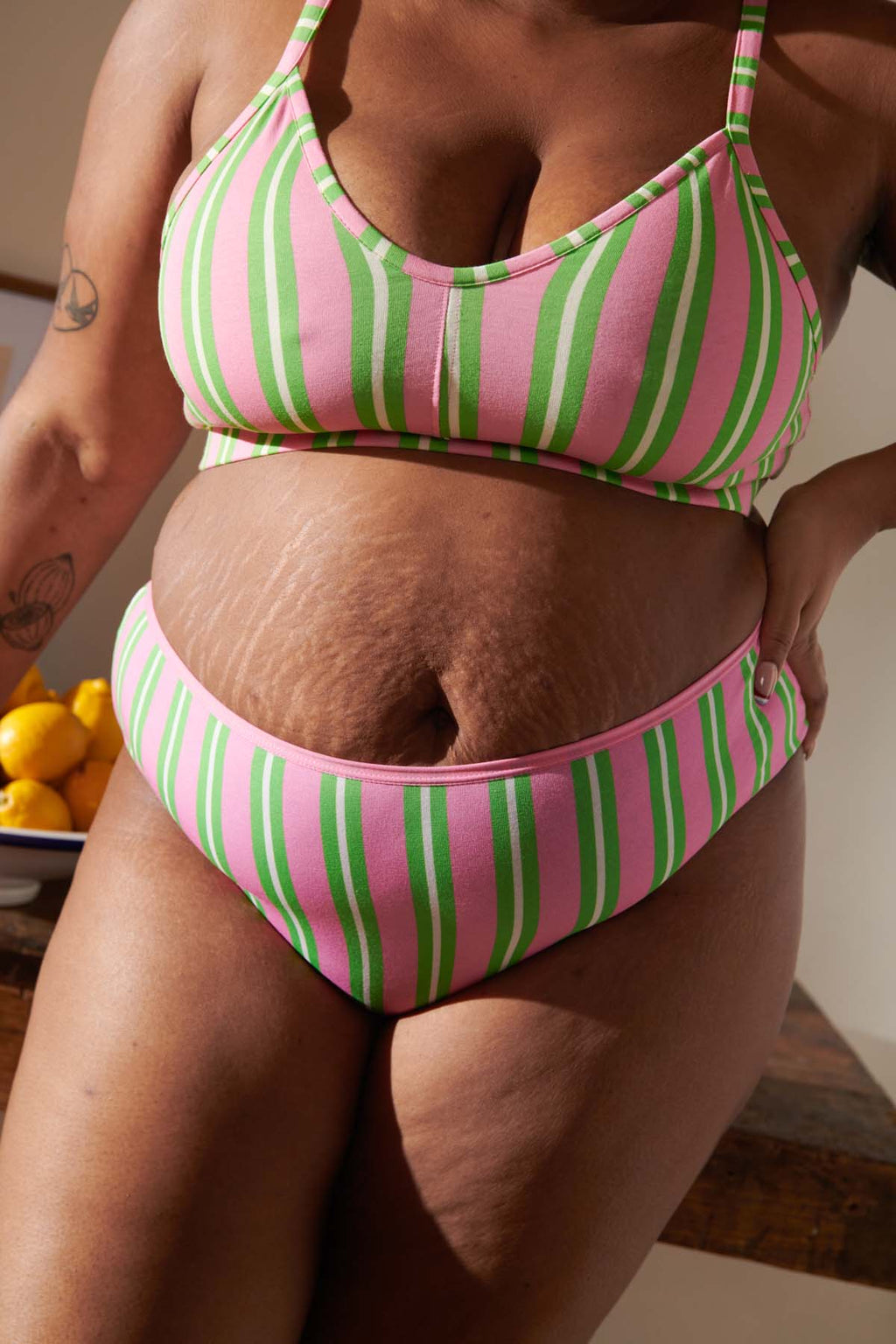 Tiffany fait du 48 et porte une taille 3XL*