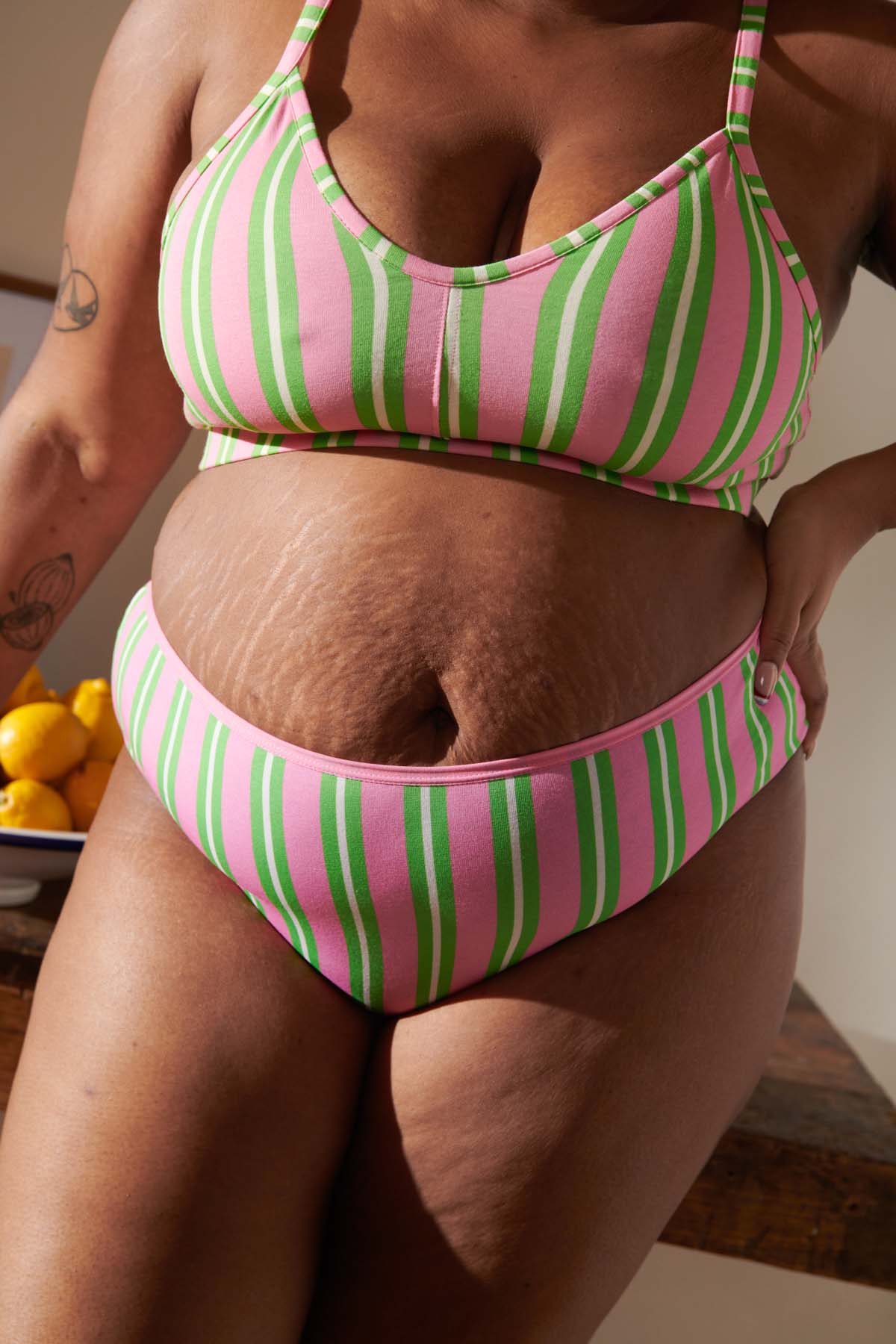 Tiffany fait du 48 et porte une taille 3XL*