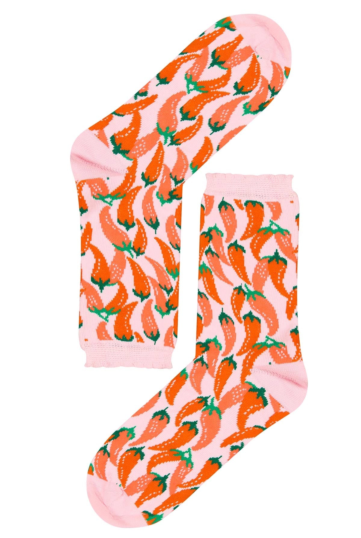 Chaussettes coton BIO - Pimientos