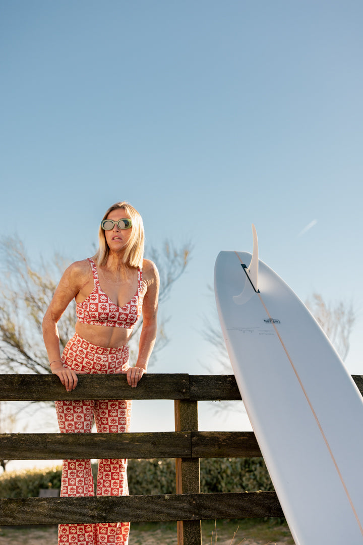 Maillot 2 pièces - Damier Soleil