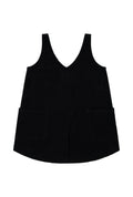 Combishort Éponge Coton BIO - Noir