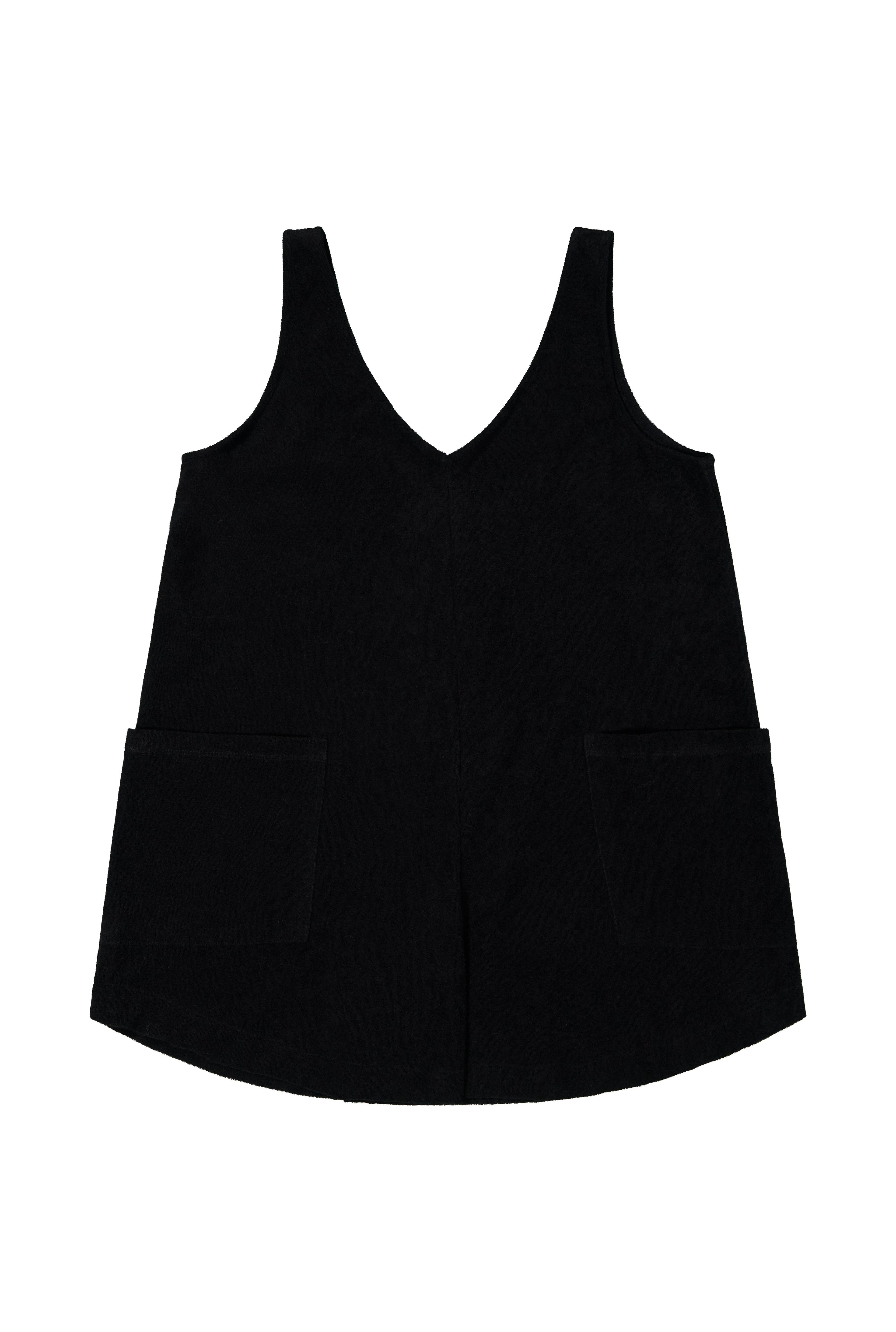 Combishort Éponge Coton BIO - Noir