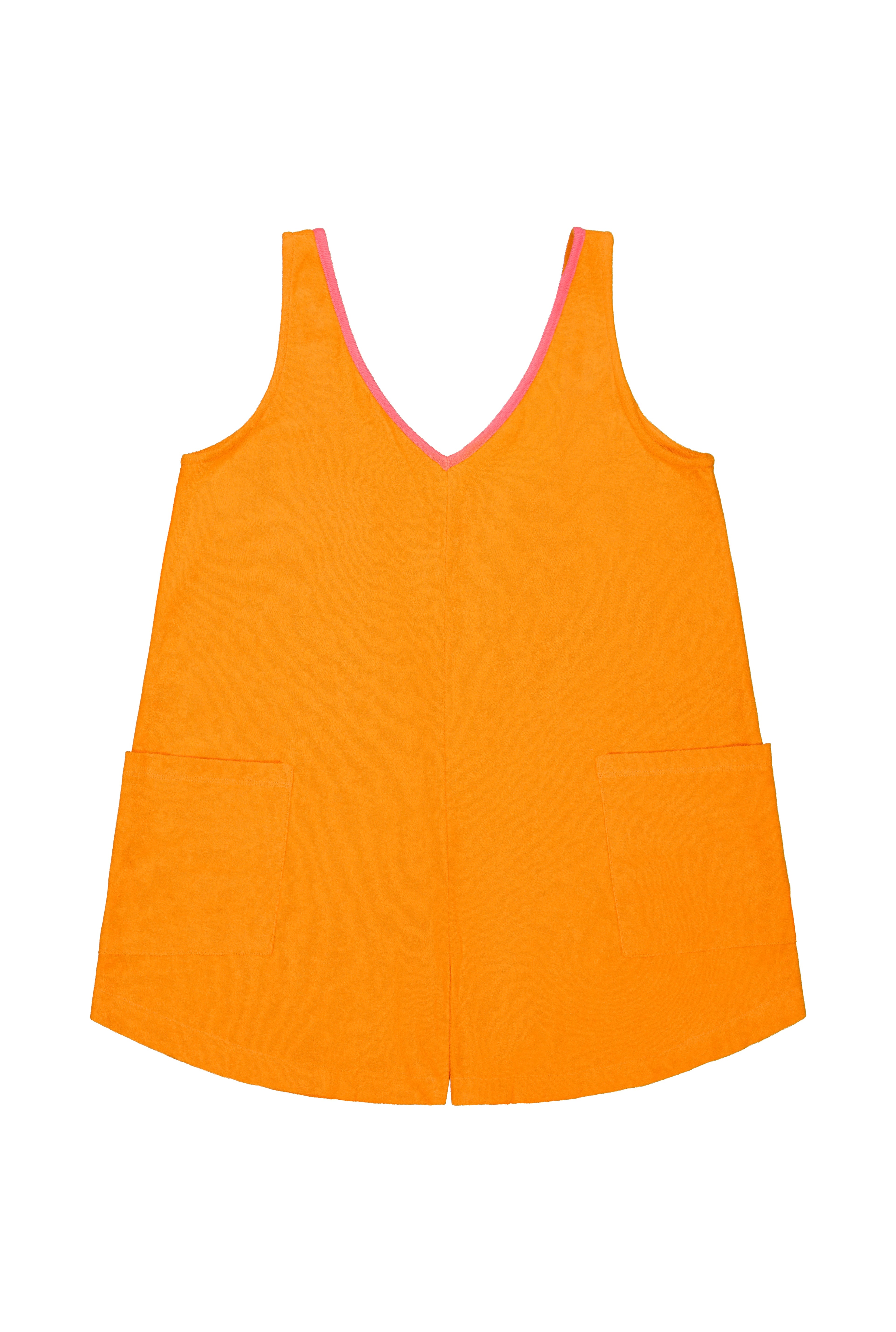 Combishort Éponge Coton BIO - Orange