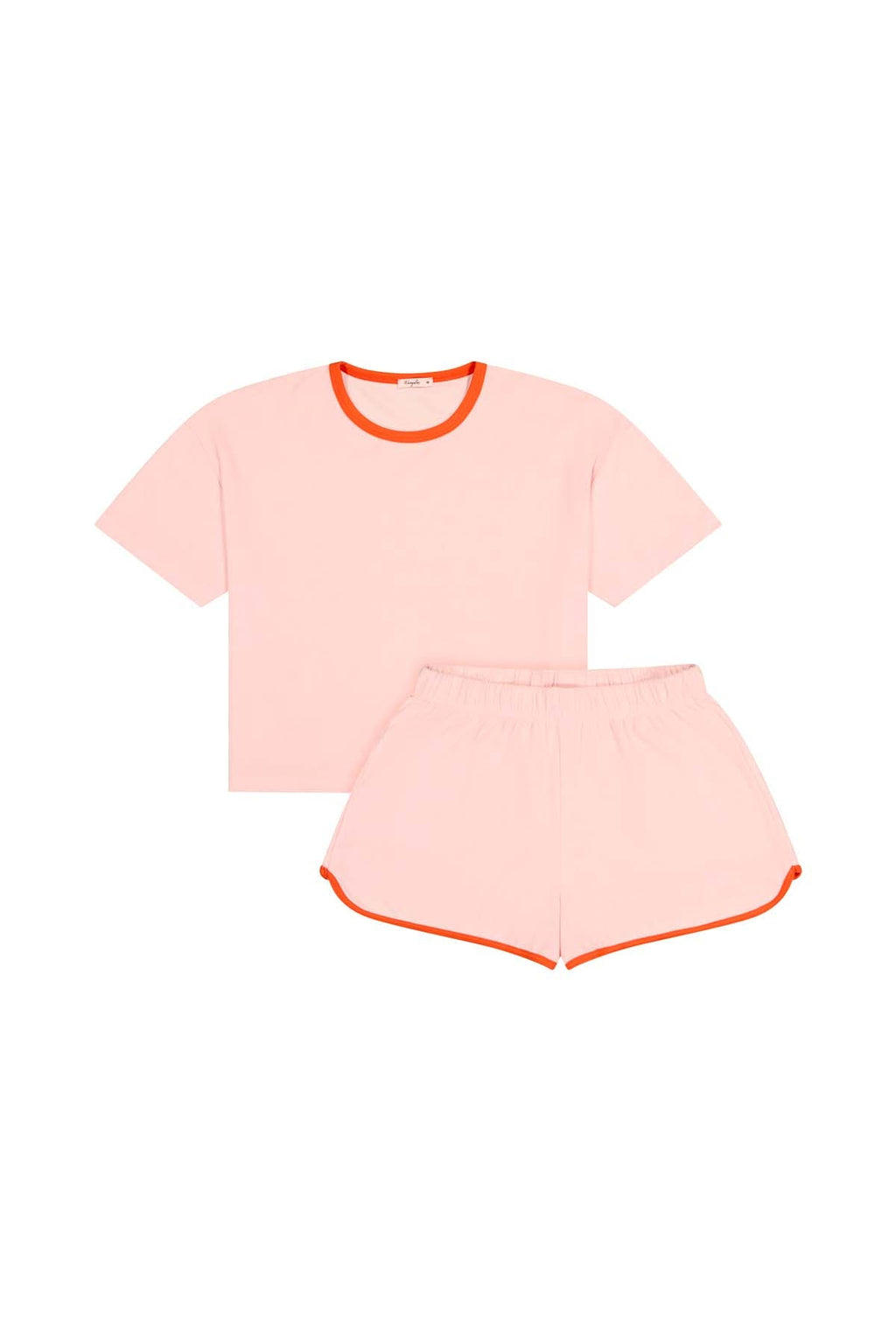 Ensemble Éponge Coton BIO - Rose et Rouge