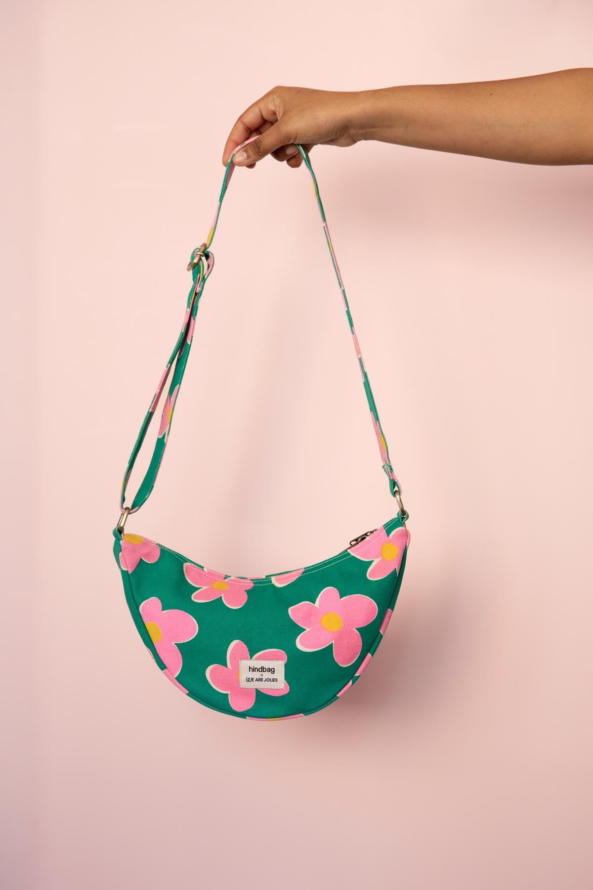 Sac banane Andrea WAJ x Hindbag - Big Flowers