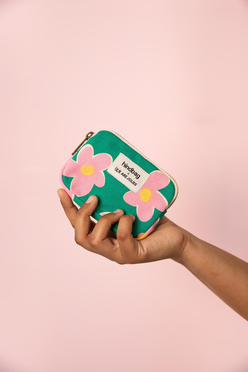 Porte-monnaie Lili WAJ x Hindbag - Big Flowers