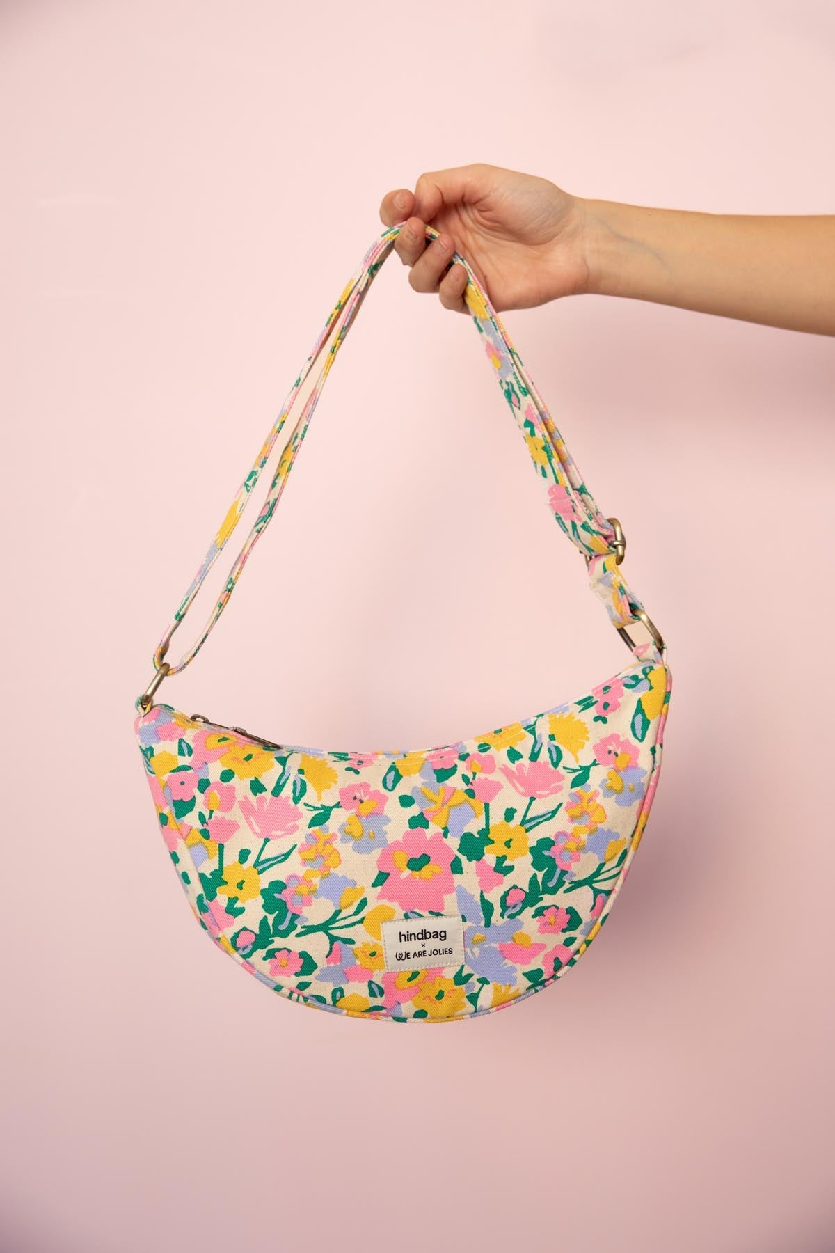 Sac banane Andrea WAJ x Hindbag - Pastel Bloom
