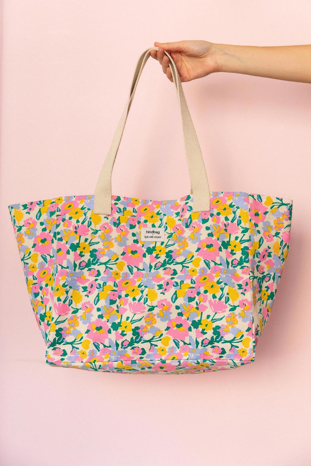 Cabas Claude WAJ x Hindbag - Pastel Bloom