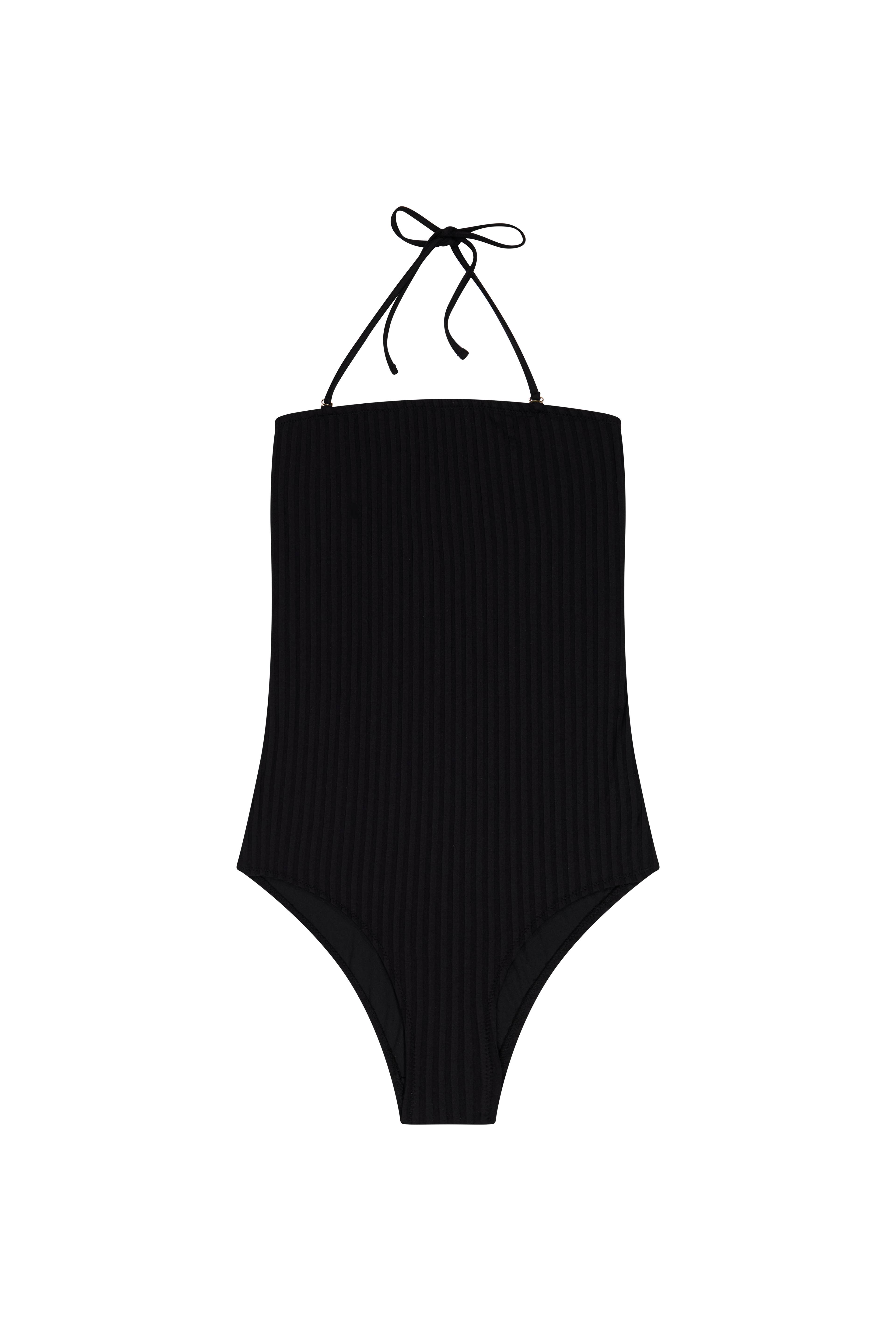 Maillot 1 Pièce Bustier - Noir