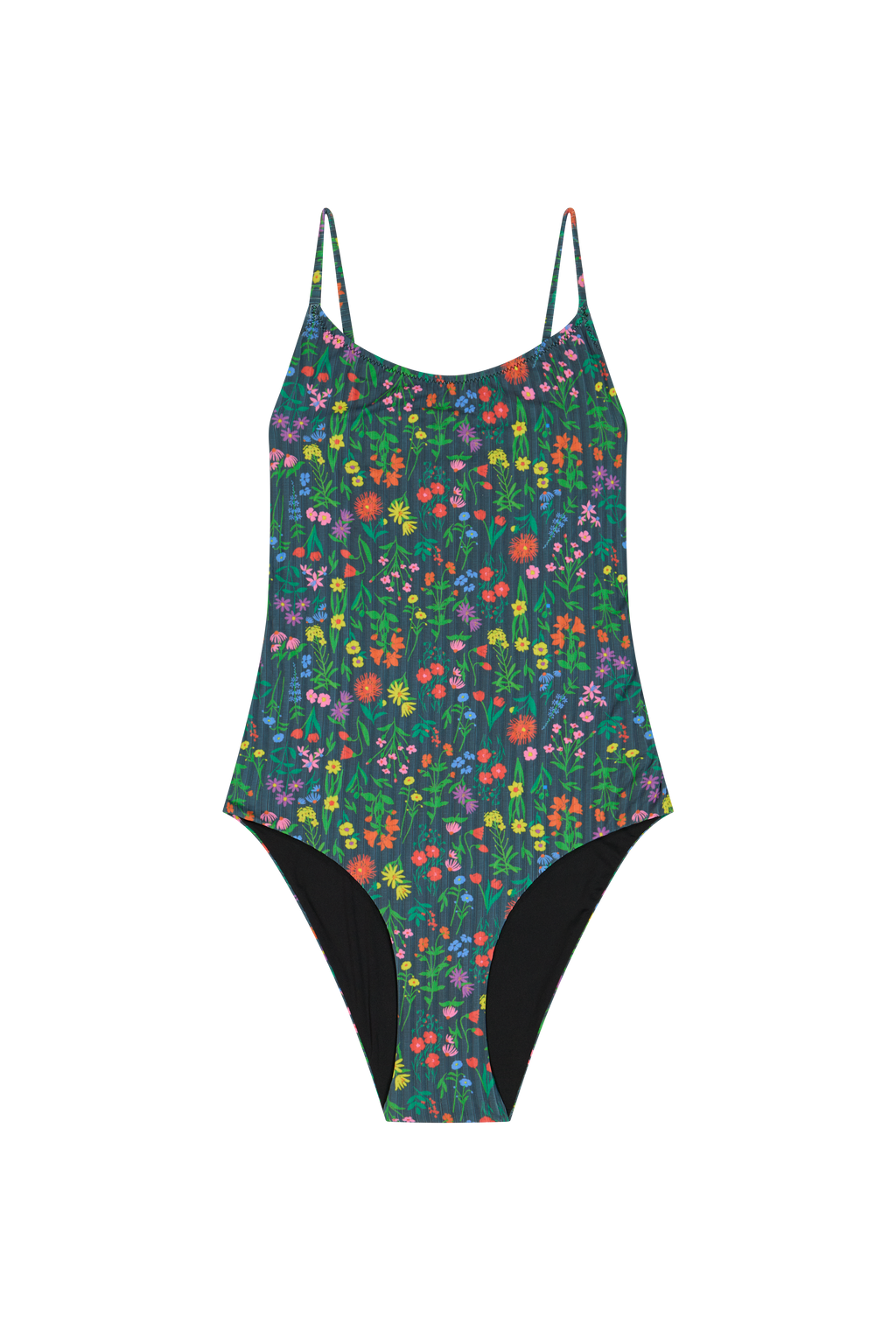 Maillot 1 Pièce Classique - Pampa Noir
