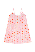Nuisette Coton BIO - Vichy Coeurs Rose