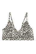 Brassière Coton BIO - Léopard Classique