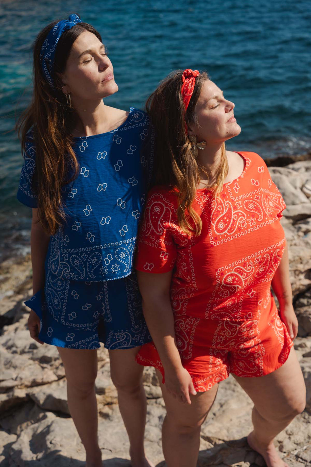 Top Viscose - Bandana Rouge