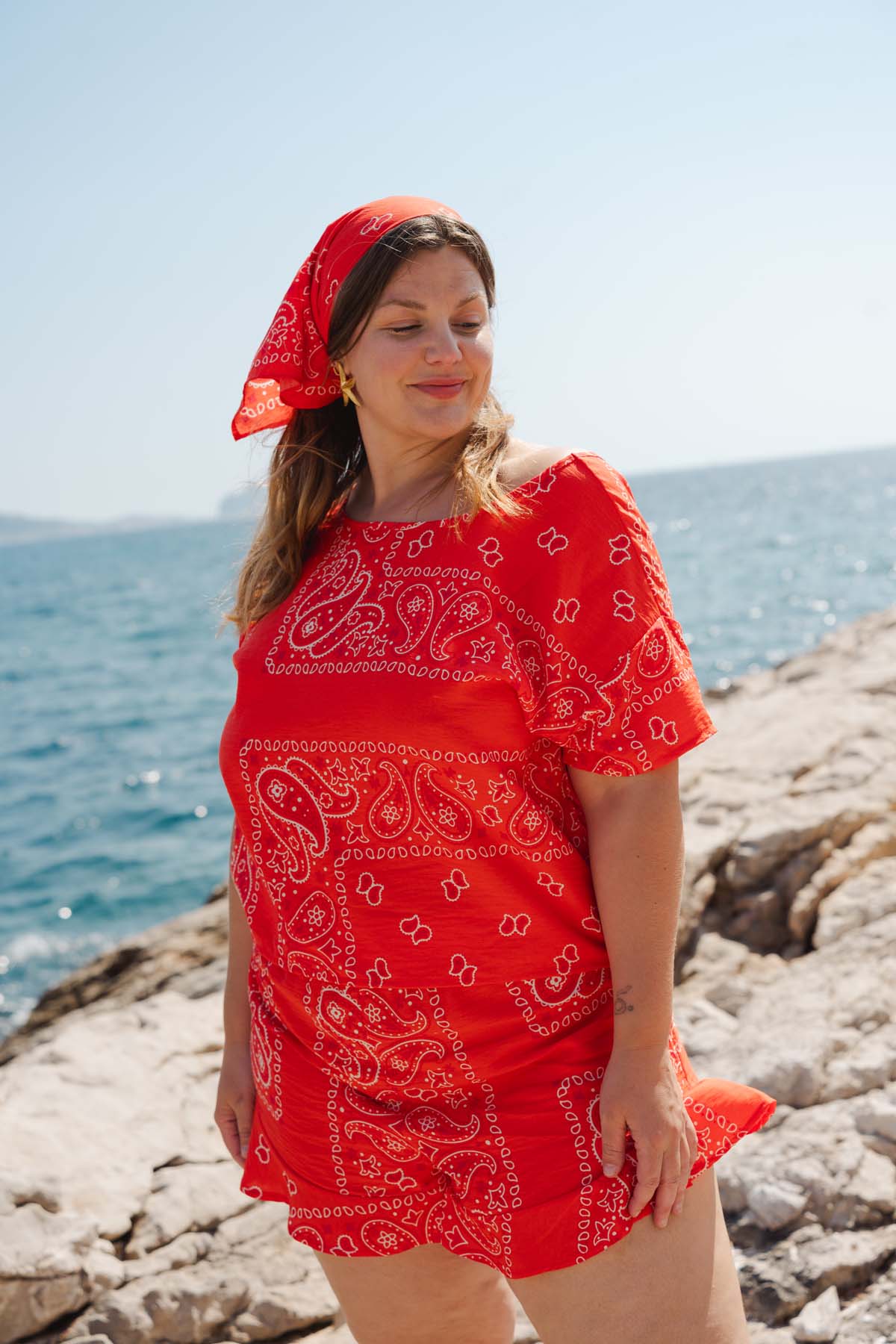 Isaure fait du 46/48 et porte une taille XL*