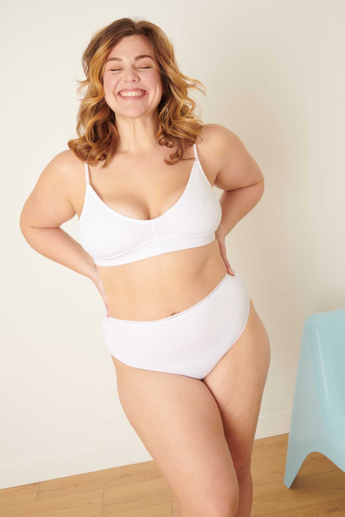 Isaure fait du 42 et porte une taille L*