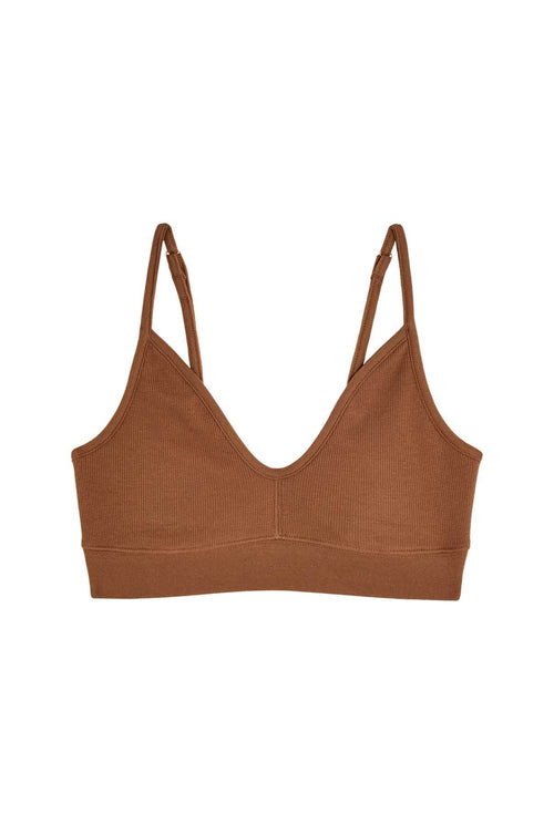 Brassière Coton BIO - Marron