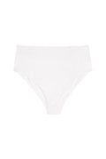 Culotte Taille Haute Coton BIO - Blanc