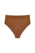 Culotte Taille Haute Coton BIO - Marron