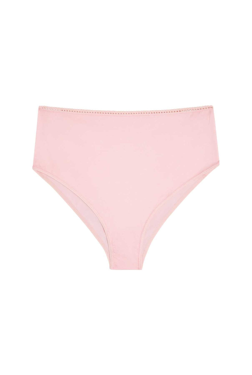Culotte Taille Haute Coton BIO - Rose Blush