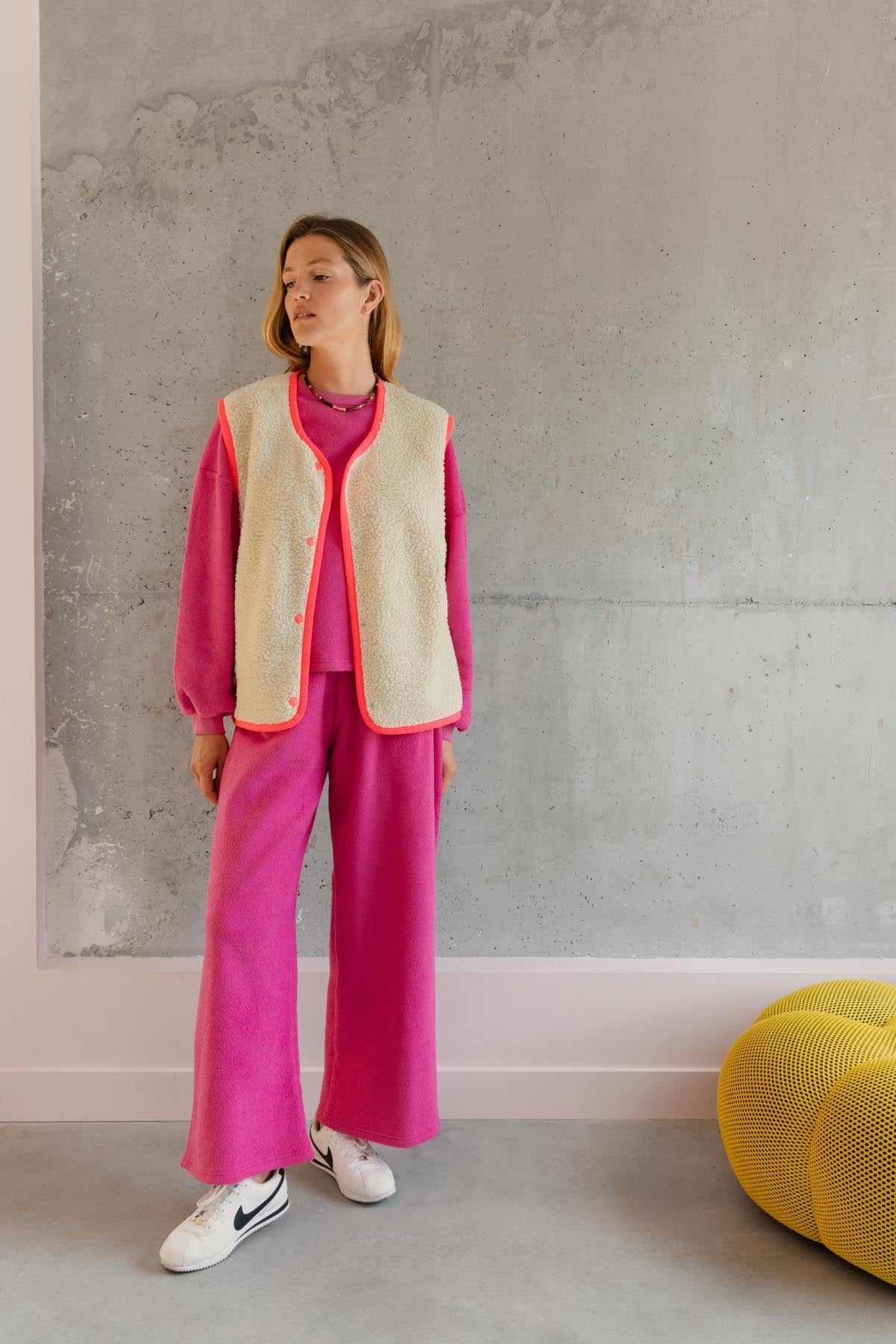 Ensemble Cocoon 100% Coton - Rose