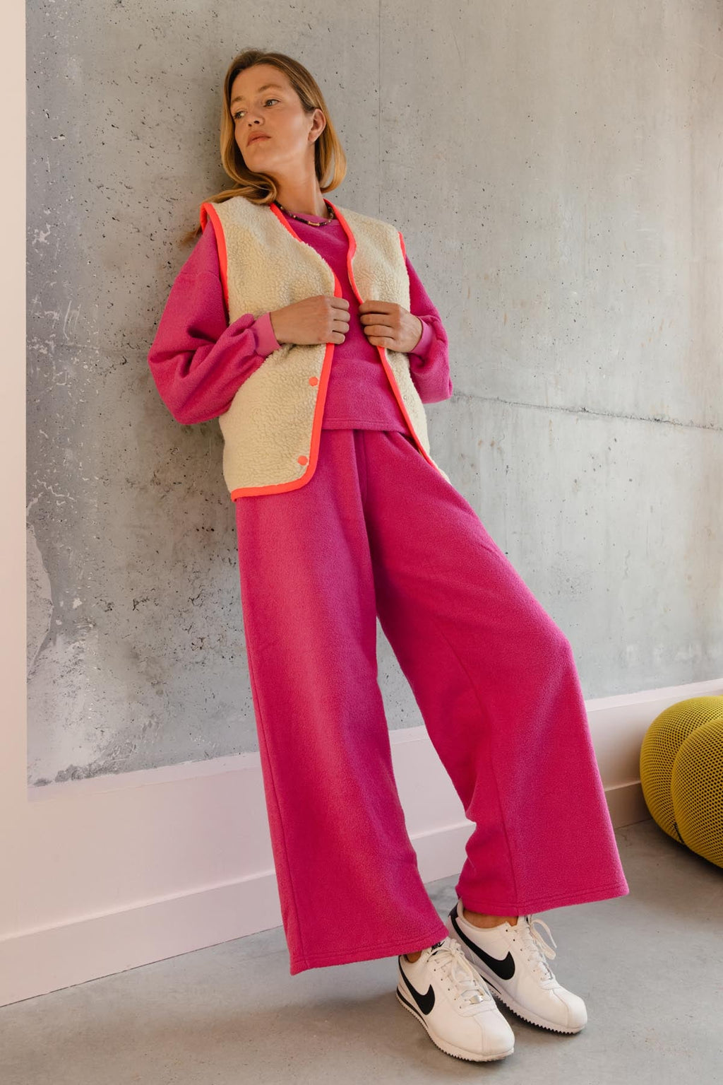 Ensemble Cocoon 100% Coton - Rose