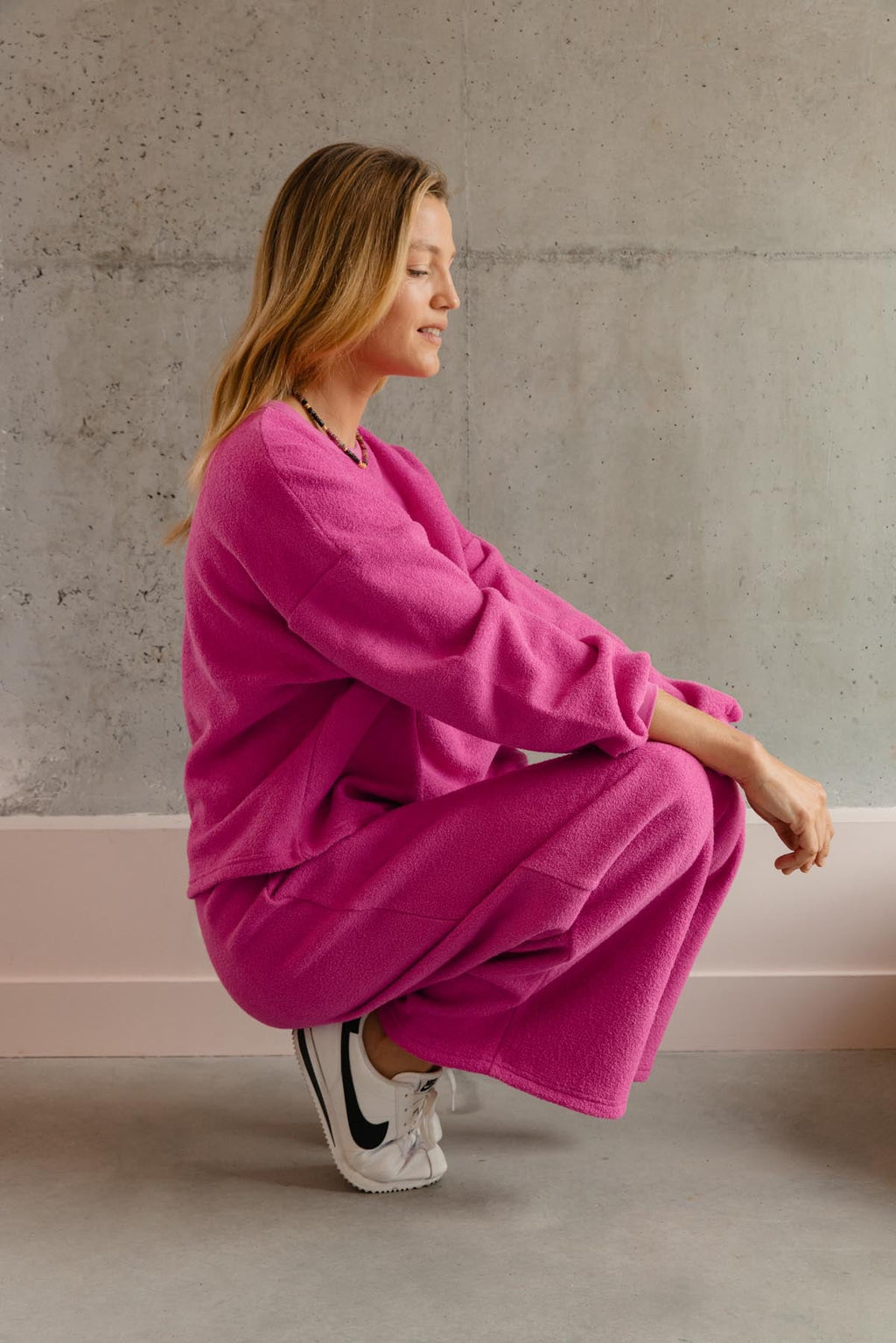 Ensemble Cocoon 100% Coton - Rose