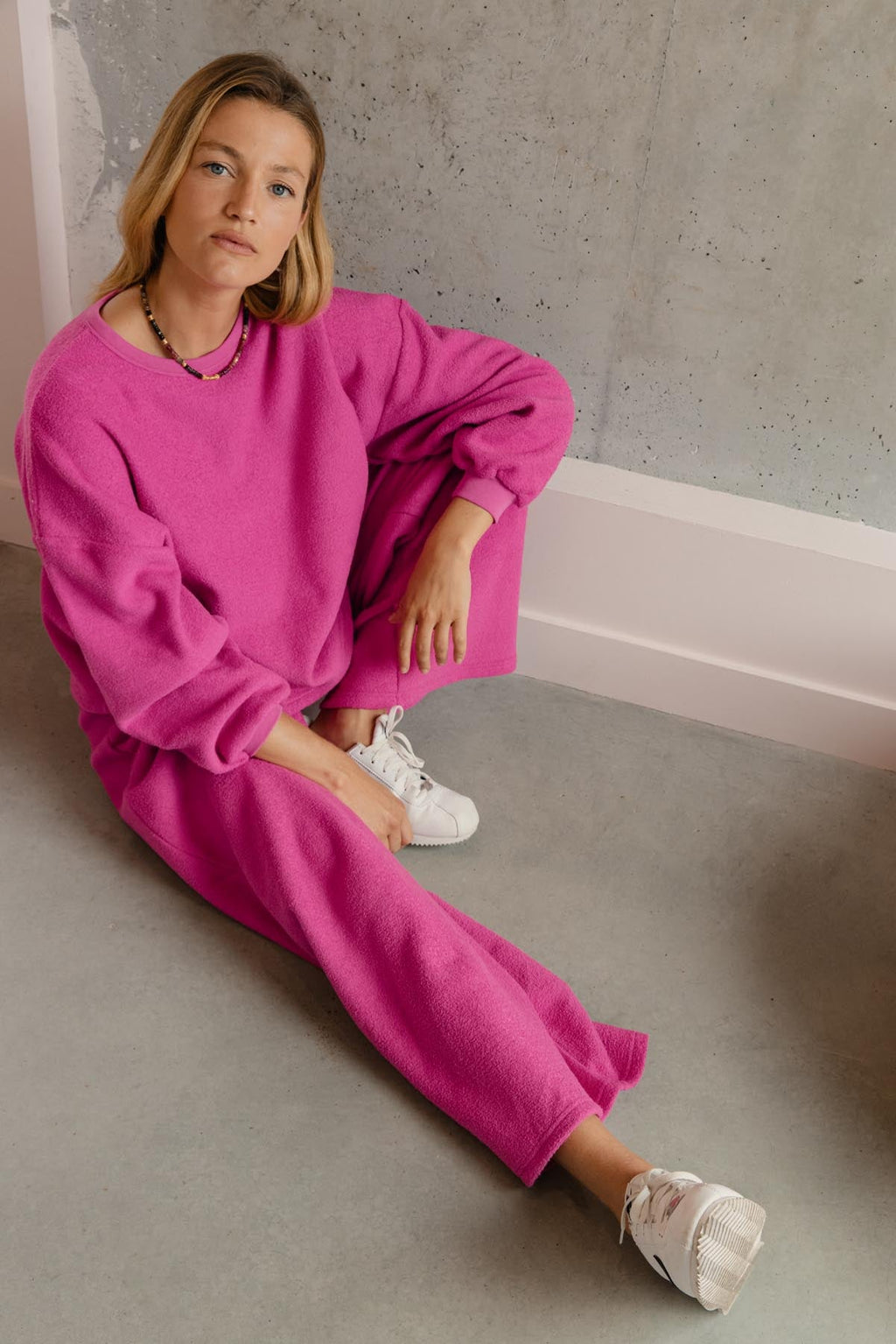 Ensemble Cocoon 100% Coton - Rose