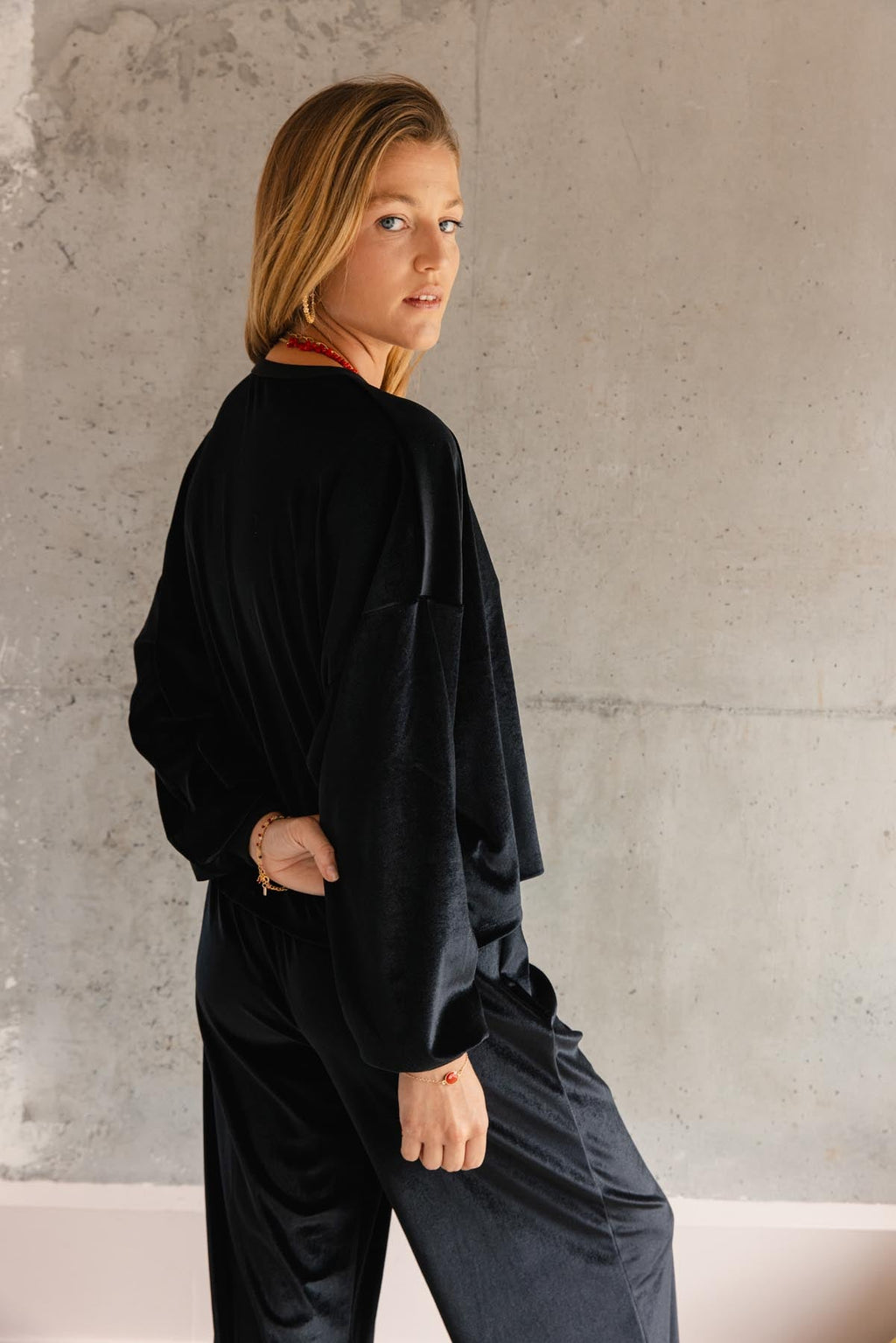 Violette fait du 34 et porte une taille XS/S*