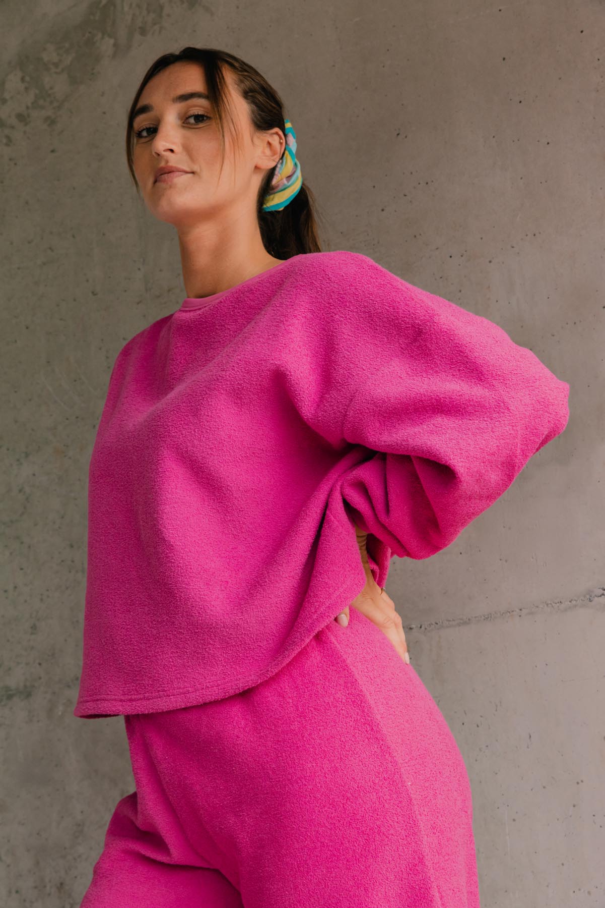 Ensemble Cocoon 100% Coton - Rose
