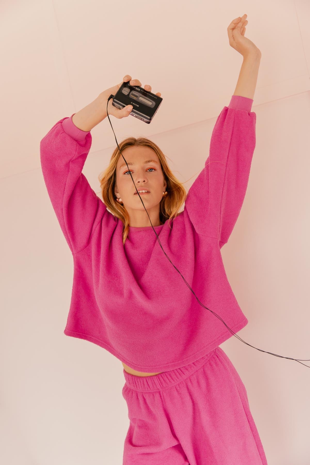 Ensemble Cocoon 100% Coton - Rose