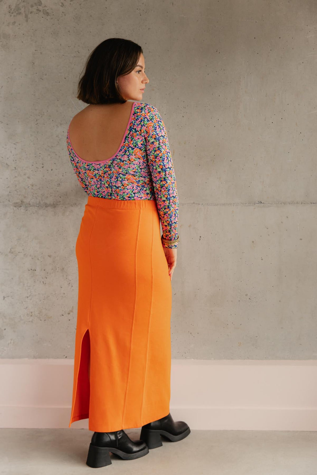 Rachel fait du 38 et porte une taille M* 