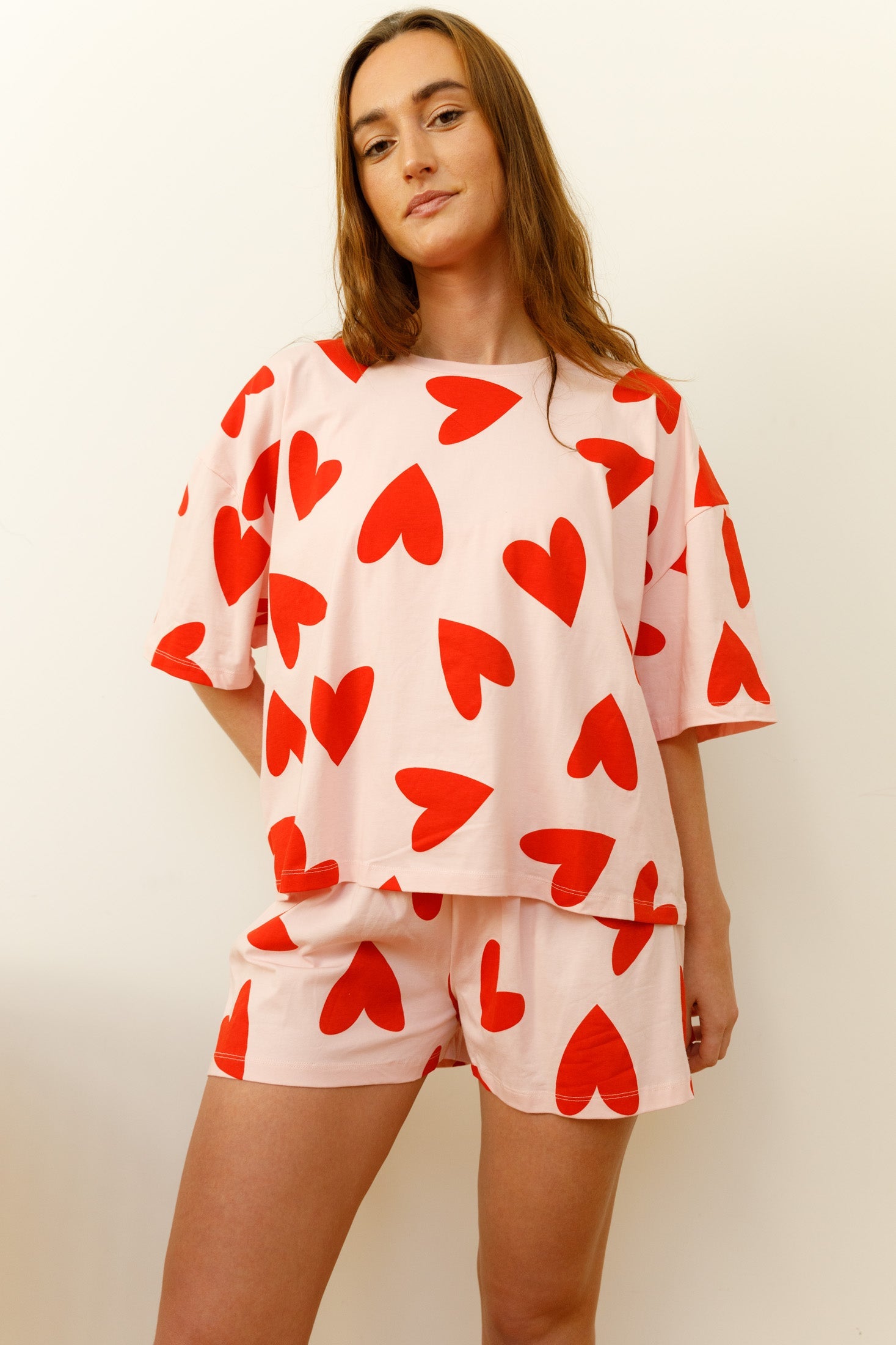 Loréa fait du 40, elle porte une taille L*Pyjama femme short coton BIO - Pyjashort - We Are Jolies