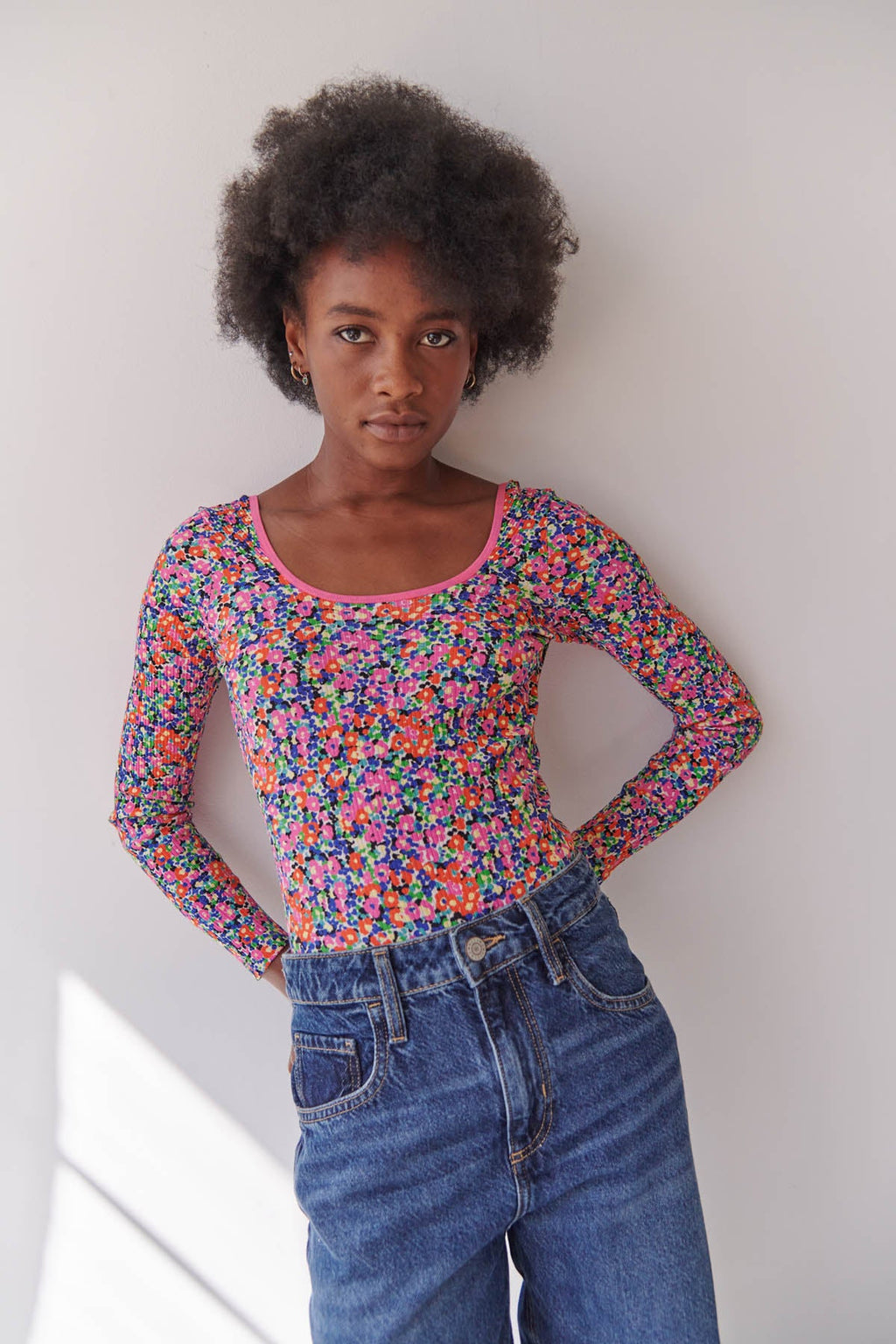 Kathy fait du 34 et porte une taille XS*