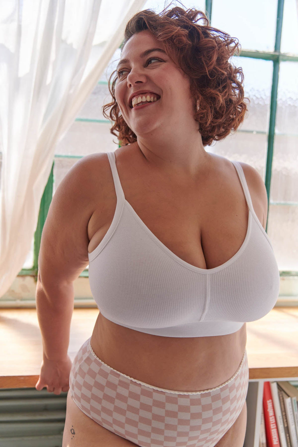 Brassière Coton BIO - Blanc
