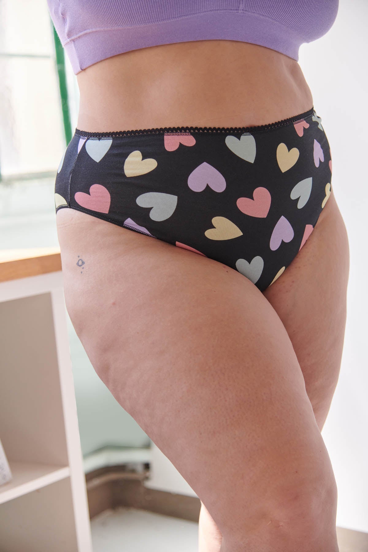Amandine fait du 44 et porte une taille 2XL*