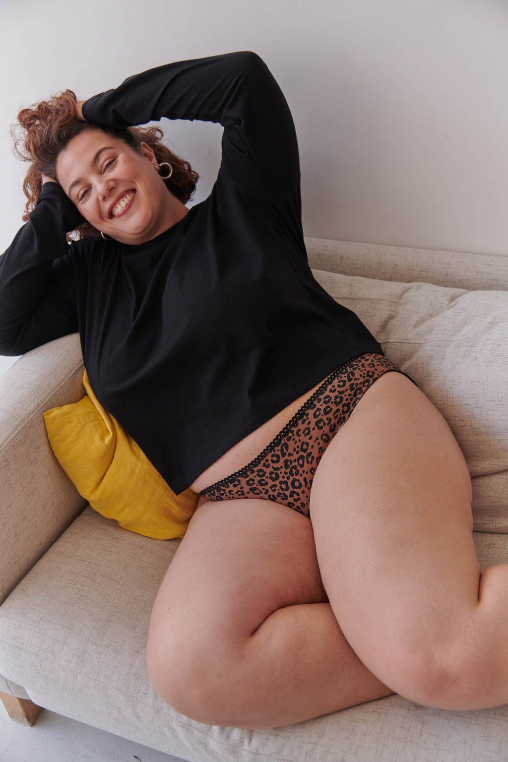 Amandine fait du 44 et porte une taille 2XL*