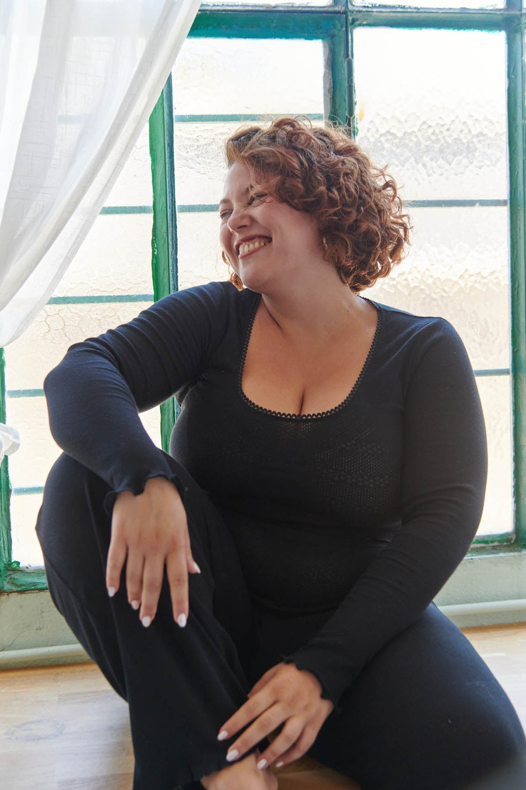 Amandine fait du 44 et porte une taille 2XL*