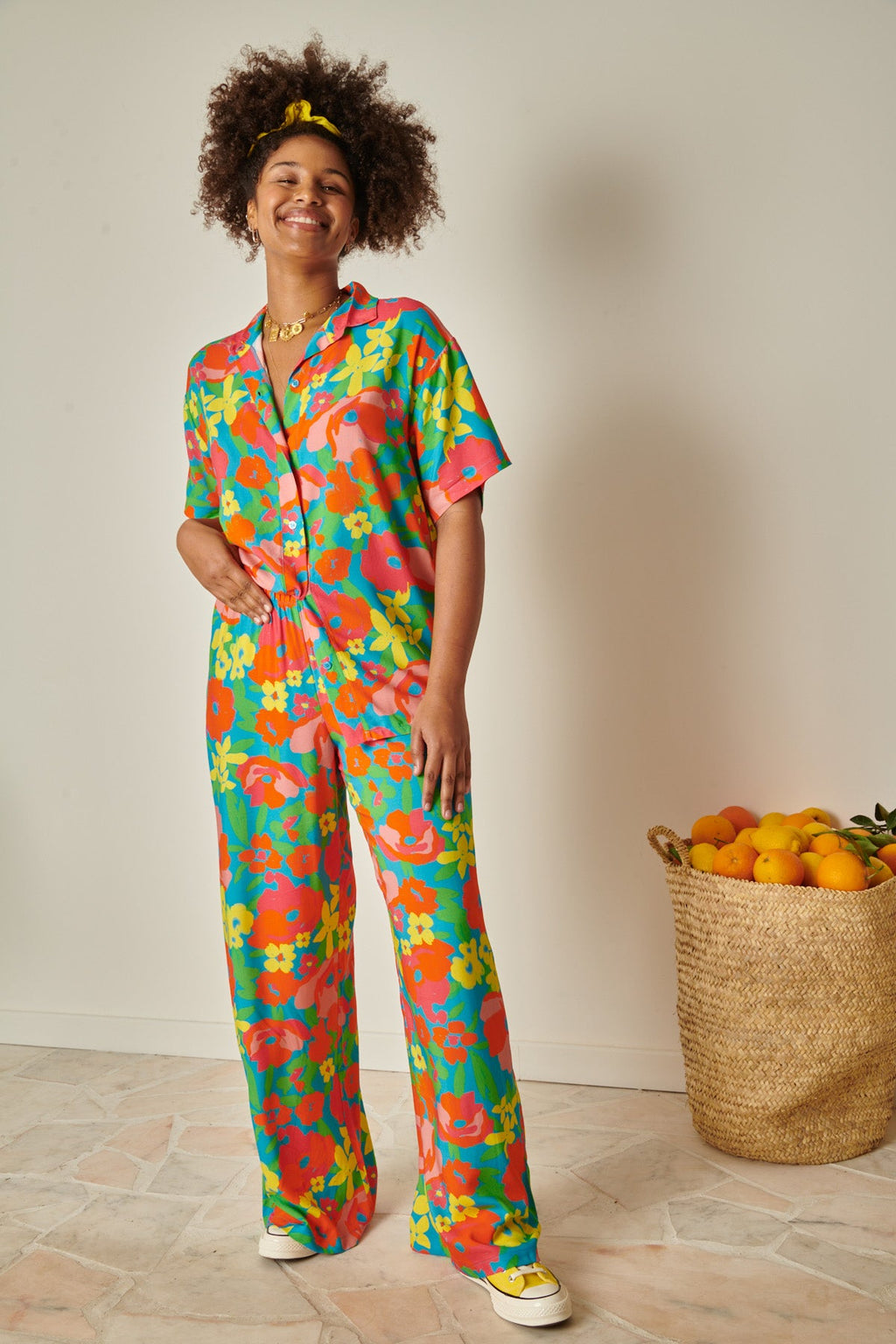 Ensemble Viscose - Allamanda Bleu