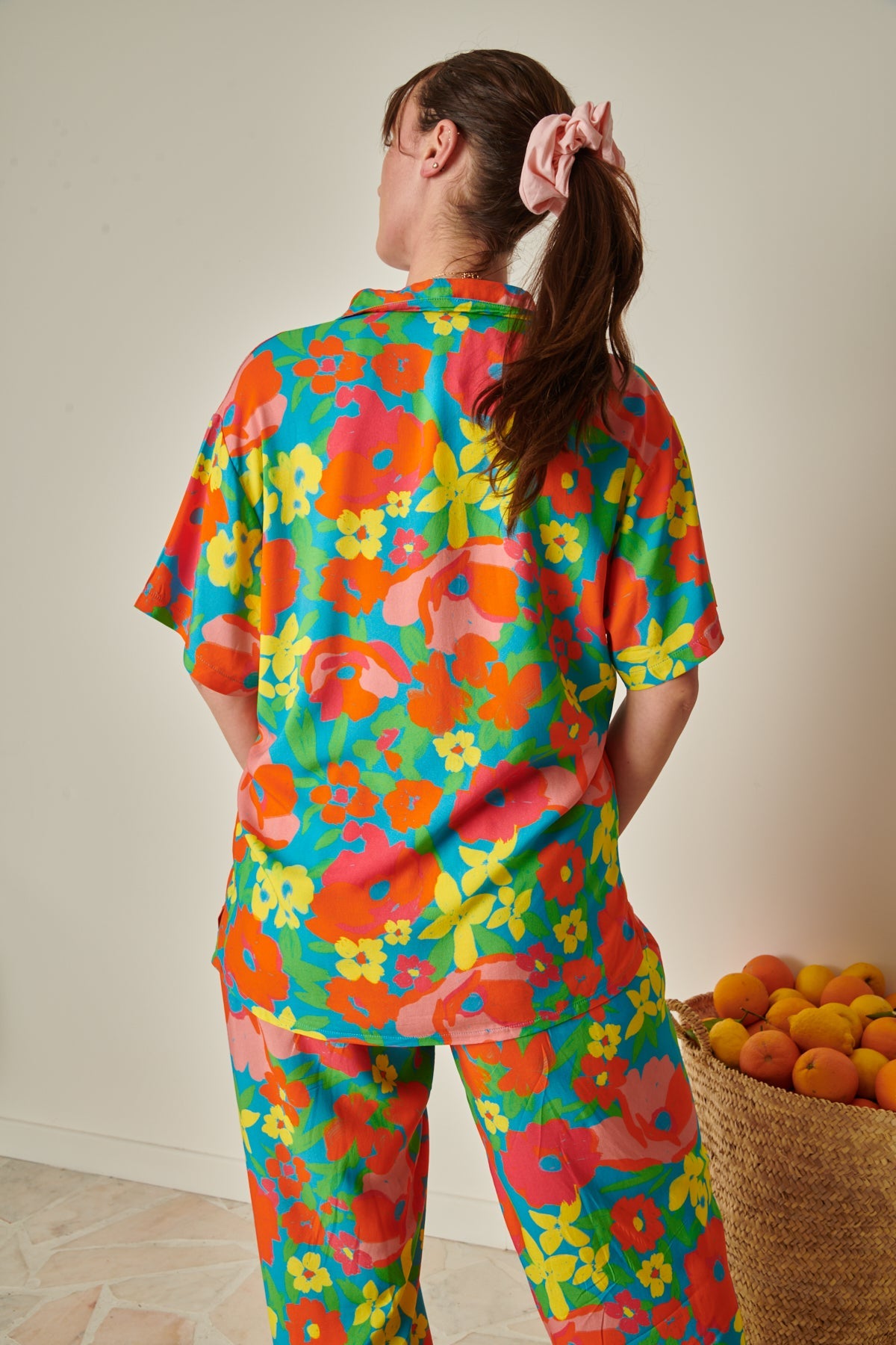 Ensemble Viscose - Allamanda Bleu