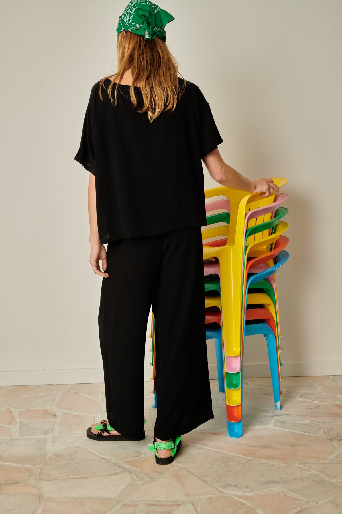 Ensemble Texturé - Noir