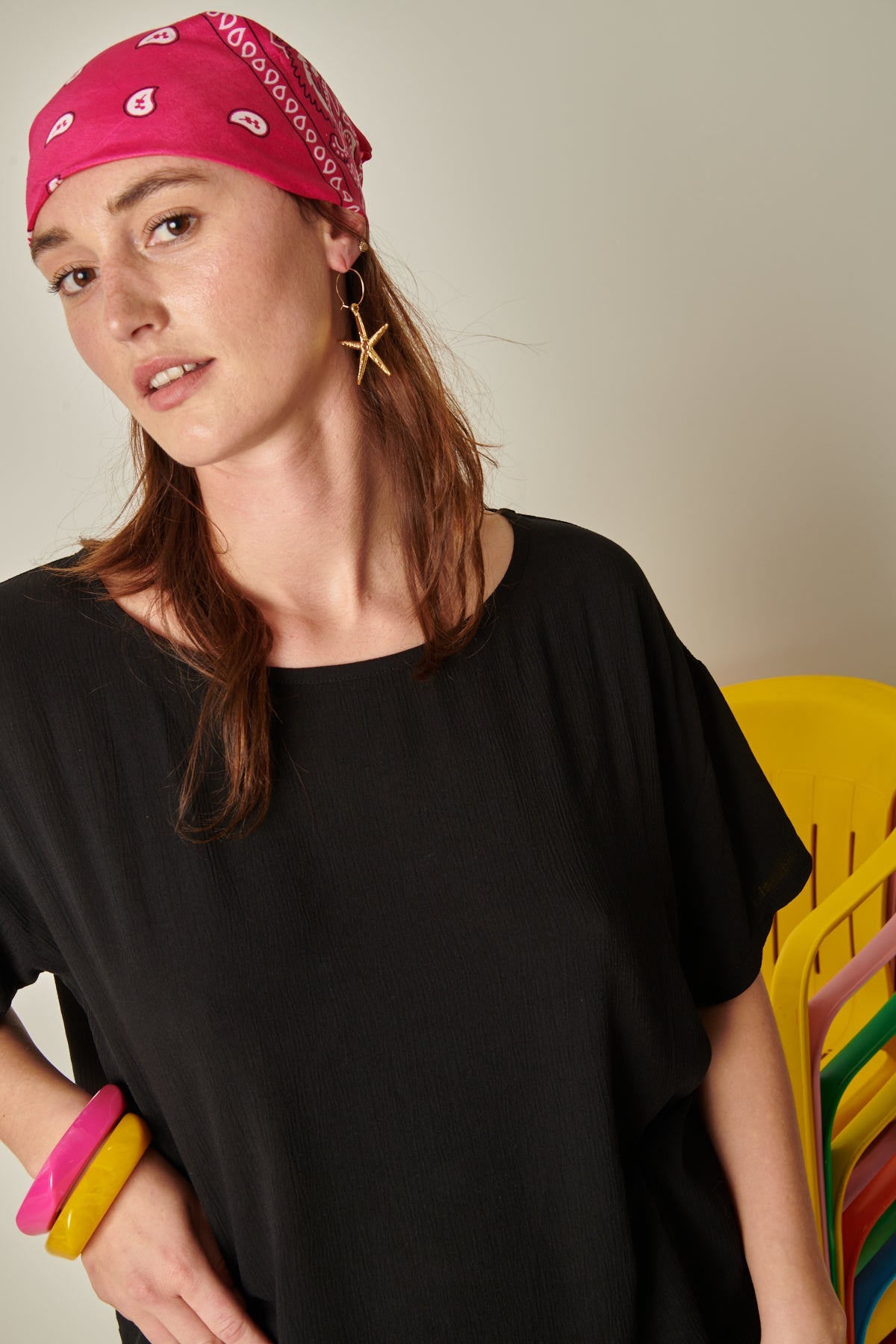 Lorea fait du 38 et porte une taille M*