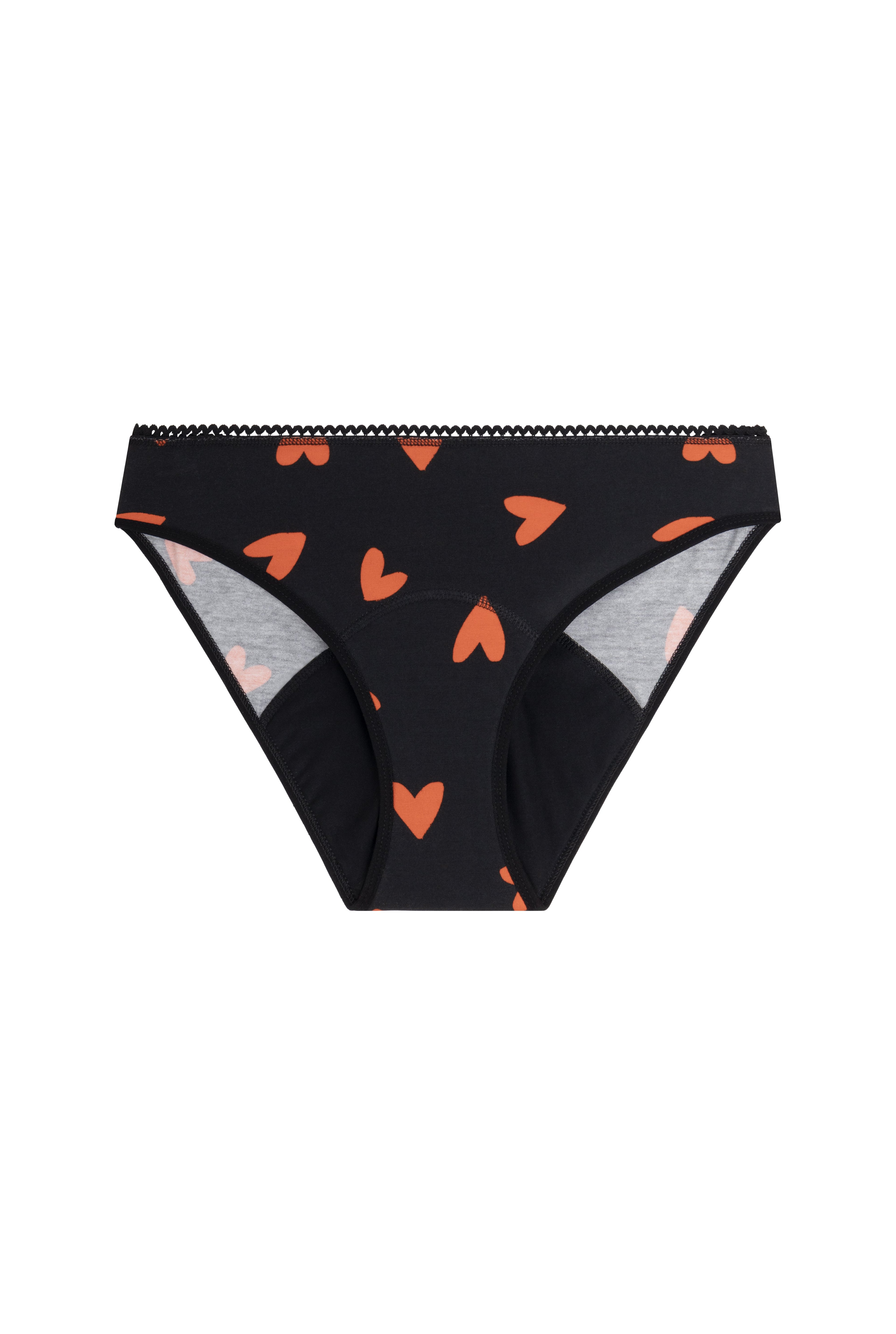 Culotte menstruelle GOTS - Flux Abondant | Mi Amor Noir