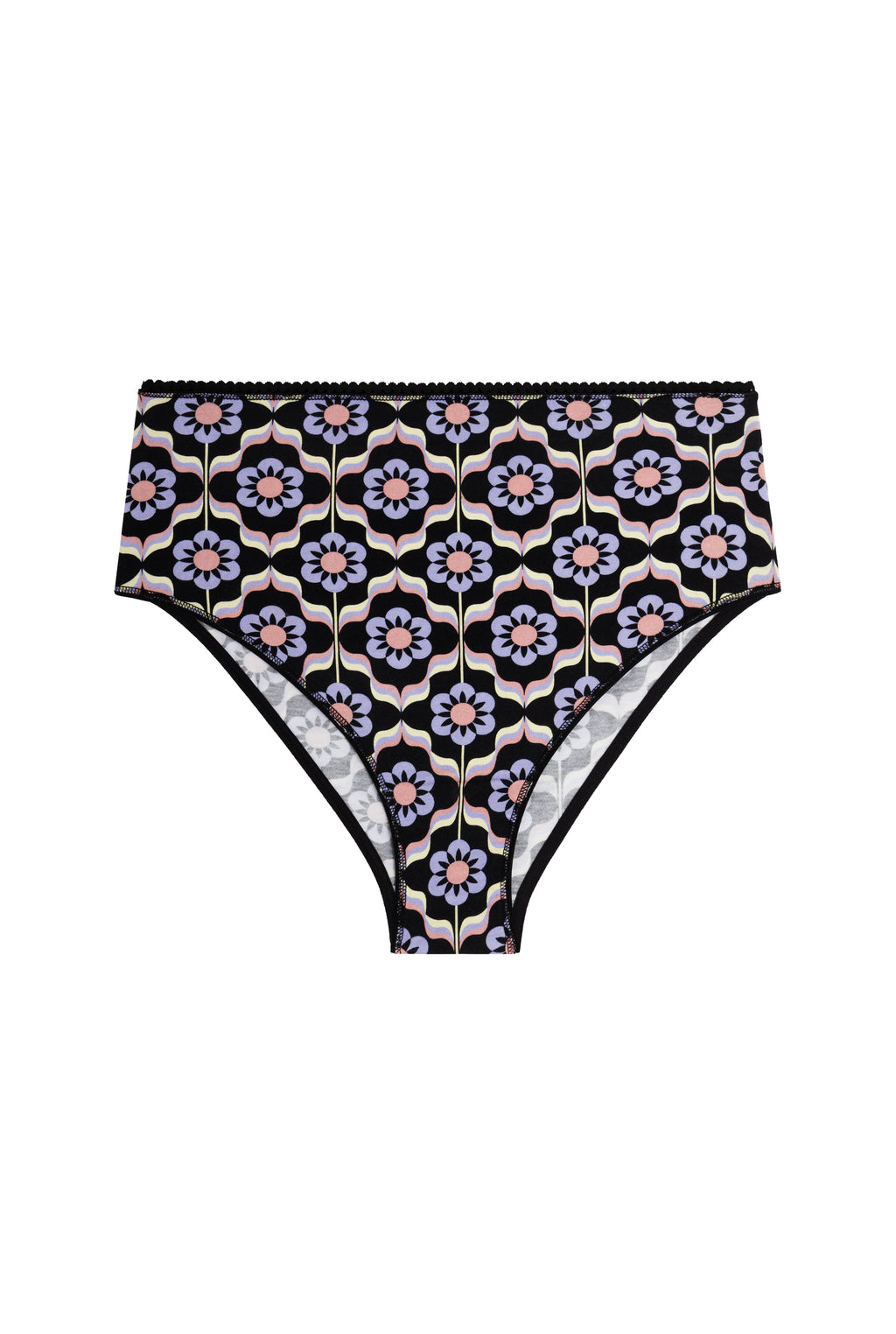 Culotte Taille Haute Coton BIO - Sheila Violet