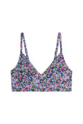 Brassière Coton BIO - Confettis violet